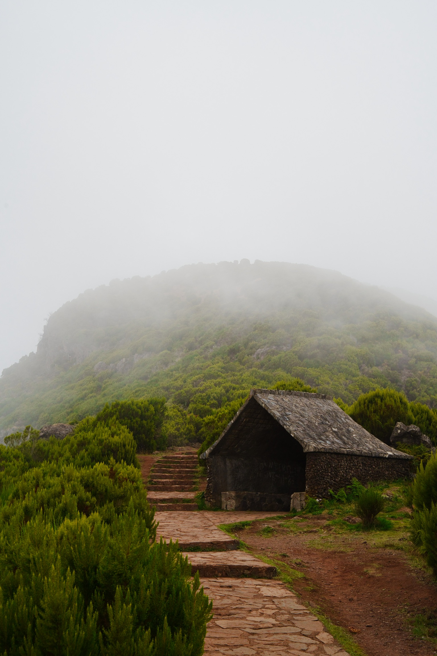 Pause auf dem Pico Ruivo